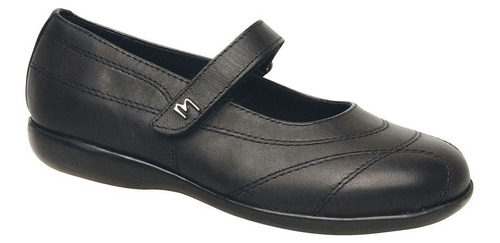 Guillermina Marcel Colegial Zapato Velcro 31 Al 40 300 Cuero