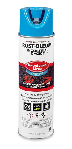 Rust-oleum Pintura Para Marcar En Invertido - Azul -12/paq