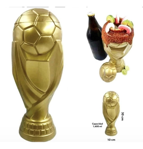 Copa Mundial Vaso Alcancia Coleccion Qatar 2022