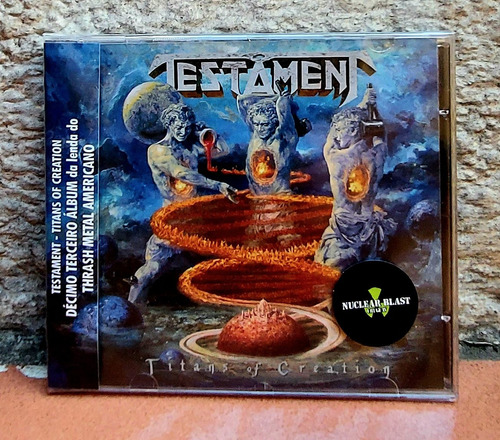 Testament - Titans....(último Album 2020) Nuevo Ed. Usa.