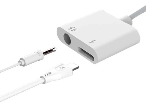 Adaptador De Carga + Interface Audio Para iPhone Be Bz03