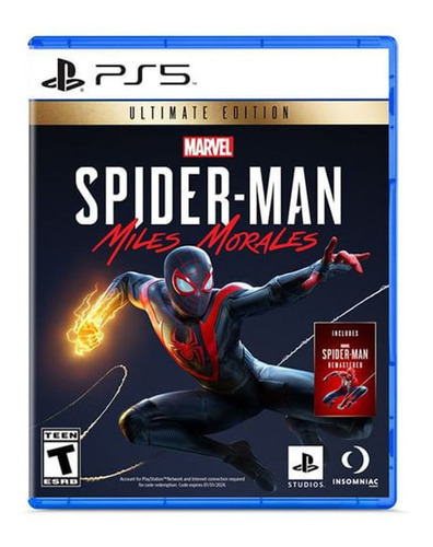 Juego Spiderman Ultimate Edition Ps5 Playstation 5 Nuevo Fis