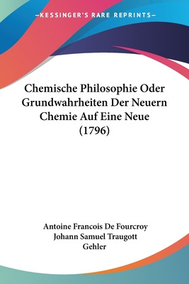 Libro Chemische Philosophie Oder Grundwahrheiten Der Neue...