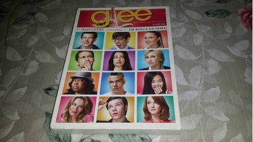 Box Dvd Glee 1ª Temporada Volume 1 Em Busca Da Fama Original