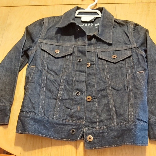 Chaqueta Mezclilla Unisex Gap Talla Xs (4/5 Años)