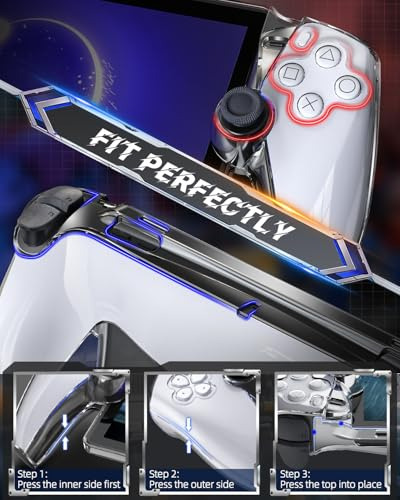 Pack 3 En 1 Para Ps5 Portal: Funda, Carcasa Y Protector