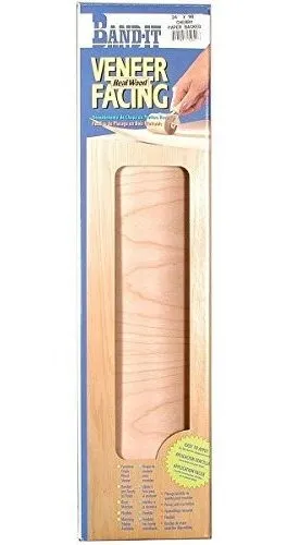 Bandit Papel Espalda Real Chapado En Madera Frente A 2