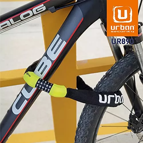 Candado Bicicleta Urban Ur890 - Antirrobo 100cm, 5 Dígitos