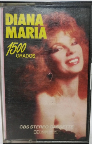 Diana Maria  1500 Grados Cassete La Cueva Musical