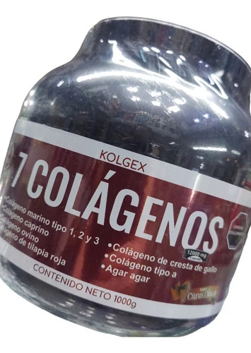 7 Colagenos ,1000gr - L a $75