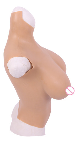 Traje Artificial De Medio Cuerpo Con Tetas Falsas Para Drag
