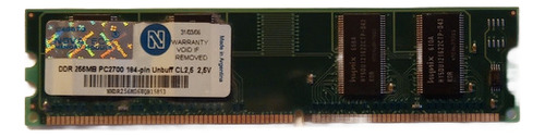 Memoria Novatech 256mb Ddr333 Pc2700 (nhdr256m06wqb15853) (Usado)