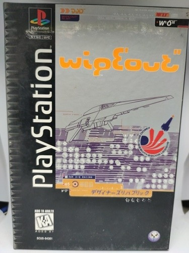 Wipeout Playstation 1 Ps1 Completo Buen Estado