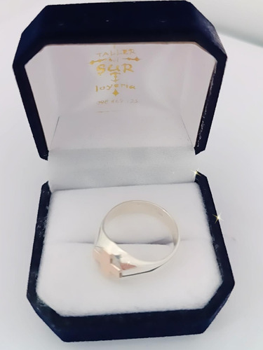 Anillo Profesion Enfermera En Plata Y Oro
