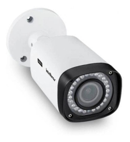 Câmera de segurança Intelbras VHD 3140 VF 3000 com resolução de 1MP visão nocturna incluída branca