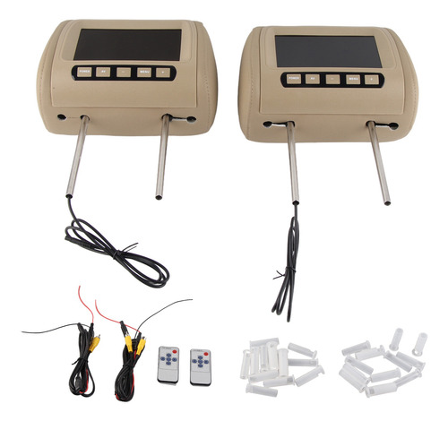 Reproductor De Vídeo Lcd Hd Universal De 7 Pulgadas Con Repo