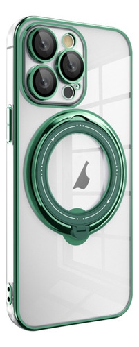 Funda Simple Con Soporte Y Protector De Lente Para iPhone 16