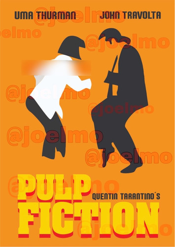 Pulp Fiction Poster Diseño Full Hd