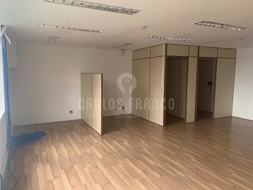 Imagem 9 de 15 de Conj, Comercial De 88m², Com 2 Salas, 2 Banheiros, Copa, 2 Vagas Em Pinheiros - Cf18807