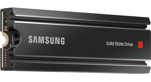 Samsung Ssd 980 Pro Heatsink Nvme M.2 2tb Mz-v8p2t0cw P Ps5 Color Negro