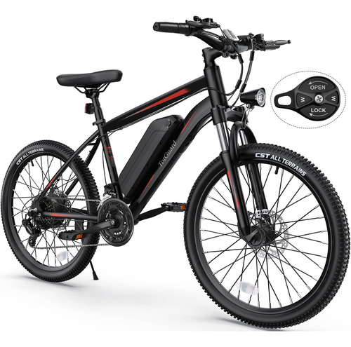 Bicicleta Electrica Totguard Para Adulto 26'' Ebike Motor 21