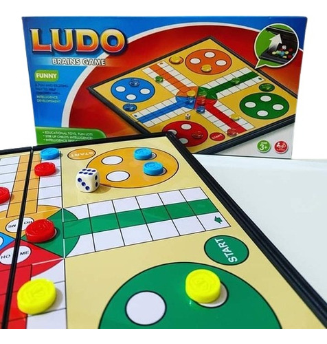 Ludo Magnético Juego De Mesa Familiar Funny