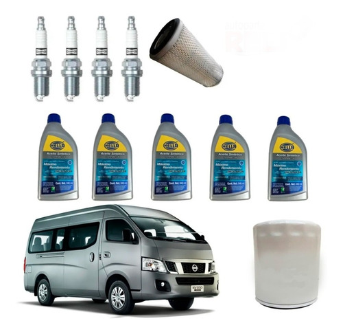 Kit De Afinacion Nissan Urvan Nv350 2.5 Aceite 5w30