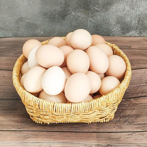 Cesta De Comida Apilable, Cesta De Mimbre De Imitación, S