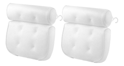 Almohada De Baño Spa Con Ventosa, 2 Unidades