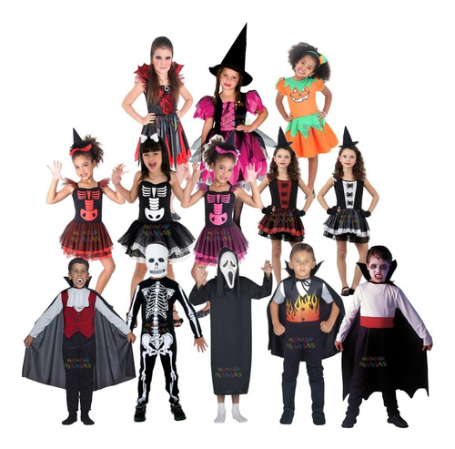 Disfraz Halloween Esqueleto Bruja Calabaza Dracula Manias