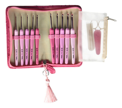 Tulip Etimo Set De Agujas De Crochet Rose