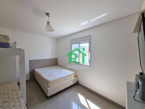 Imagem 15 de 20 de Cobertura Duplex, Beira Mar, Reformada, 2 Dormitórios Sendo 1 Suíte, 2 Vagas De Garagem, Área De Lazer, Pitangueiras, Guarujá/sp - Co0129
