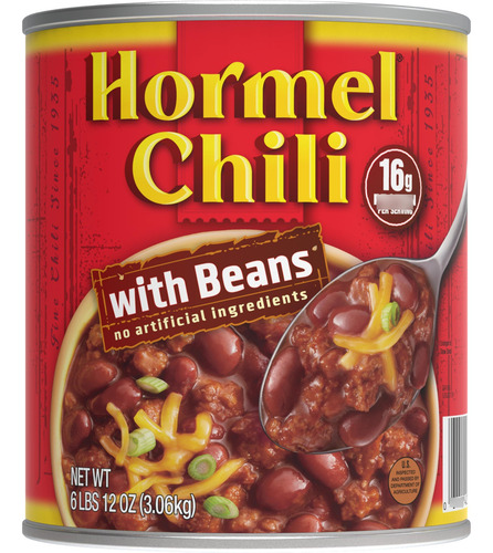 Chili Con Frijoles 411 G Comida Enlatada Deliciosa