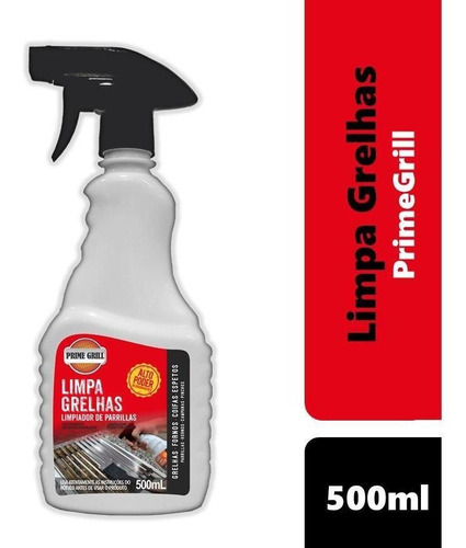 Limpa Grelhas Chapas Fogões Desengordura 500 Ml Prime Grill