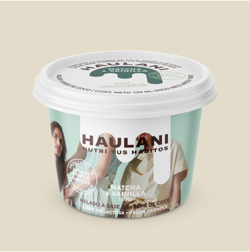 Helado Vegano Haulani X 120 Cc