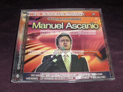 Manuel Ascanio 16 Temas Inolvidables Cd De Coleccion