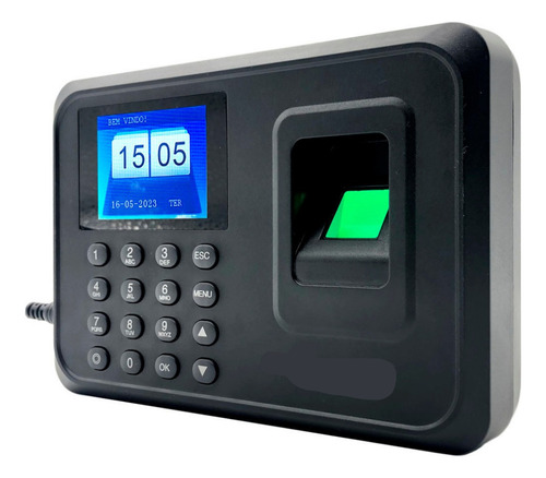 Relógio De Ponto Biométrico Impressão Digital C/ Empresas