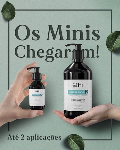 Kit Alinhamento Capilar Waterproof - Mini - 100ml