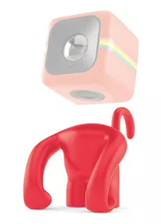 Suporte Para Câmera Polaroid Cube Monkey Stand Red