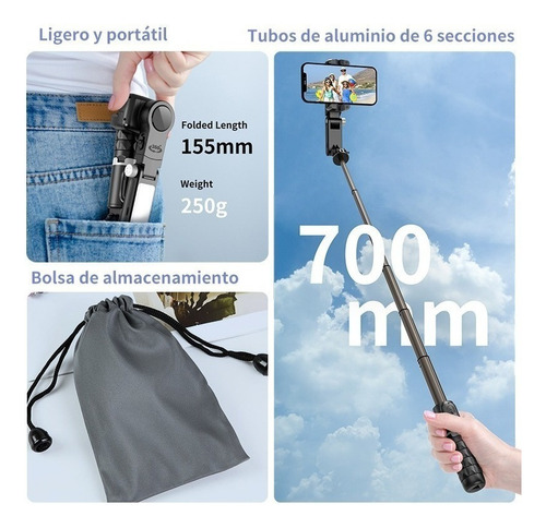 / Estabilizador De Celular Axnen De 360 Grados