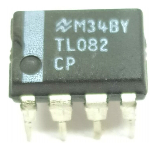 Pack X 5 Tl082cp Tl082 Tl Dual Jfet Amplifier Dip-8