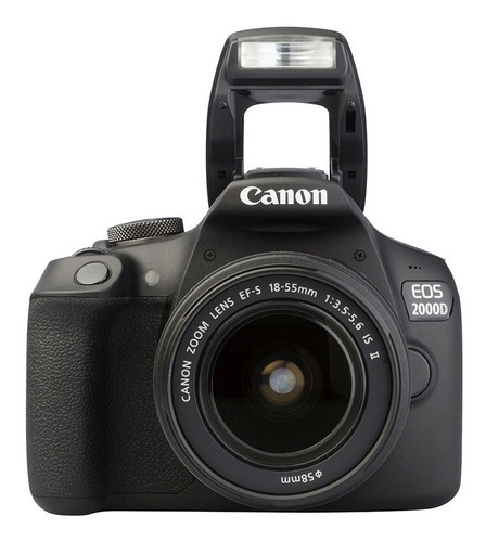  Cámara Canon Eos Kit 2000d + Lente 18-55mm