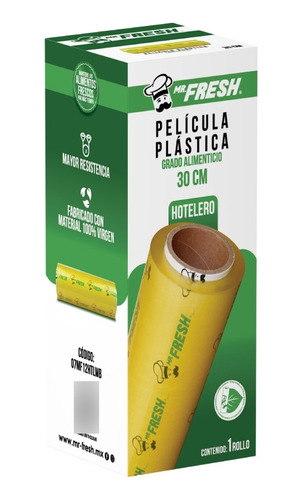 Vitafilm De Grado Alimenticio 12 PuLG (30cm) Mr. Fresh