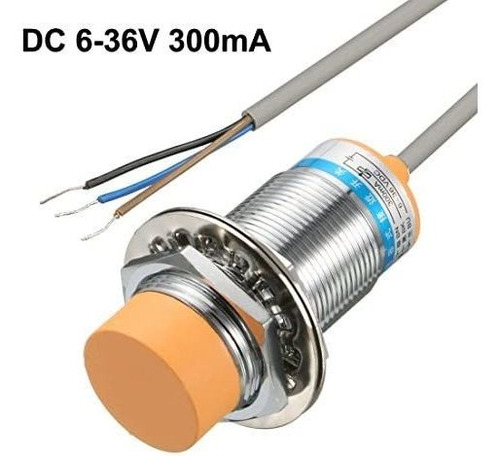Uxcell 25mm Capacitancia Sensor De Proximidad Interruptor De