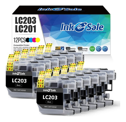 Tinta E-sale Compatible Lc203 Lc201 Cartucho De Tinta De Rep