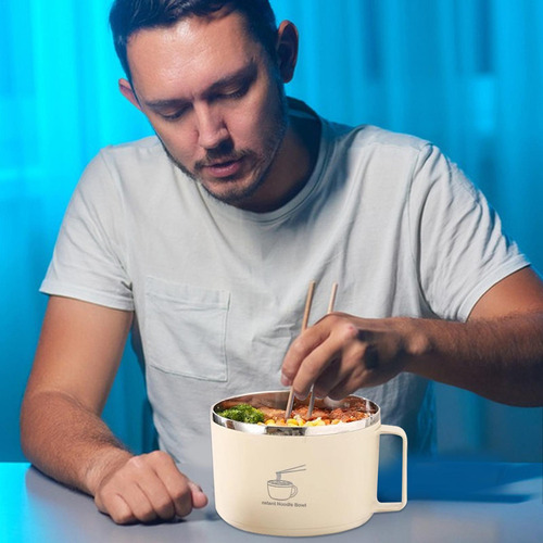 Gtx Tazón De Ramen Tazón De Comida Portátil Tazón De Fideos