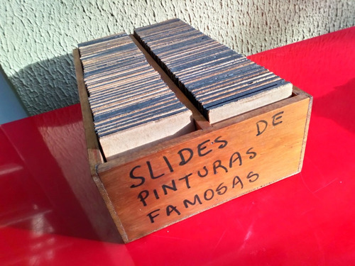 Slides De 93 Pinturas Famosas 10 Cm X 8 Cm