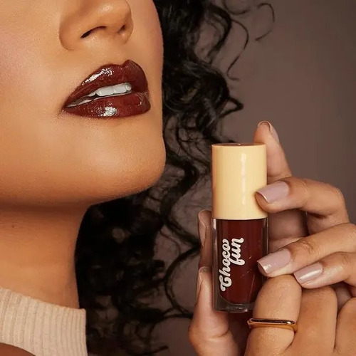 Tint Cream Ganache Choco Fun Fenzza Gloss Para Lábios Macios