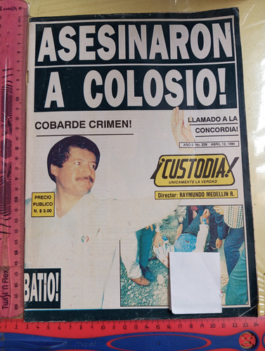 Revista Custodia N° 239 Abril 1994 (Usado)