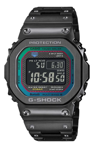Reloj Casio G-shock Gmw Para Caballero Color de la correa Negro Color del bisel Negro Color del fondo Negro